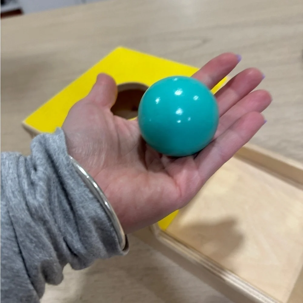 Lovevery ball drop wooden toy baby toddler montessori inspector play kit 6-12